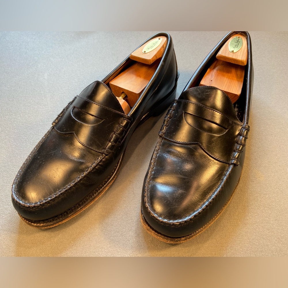 Johnston & Murphy Black Men’s Loafers, Size 12‎ EEE